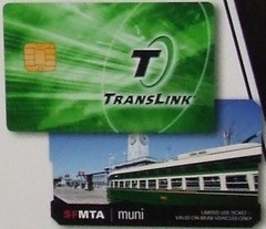 Zoomed and Cropped TransLink card