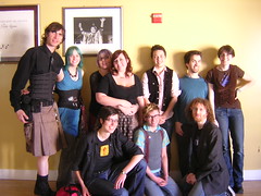 Opt-in group photo at the end of KinkForAll San Francisco