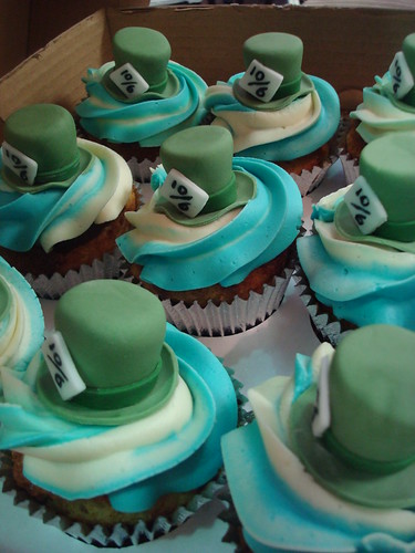 My entry into Iron Cupcake - Mad Hatter's Tea Party