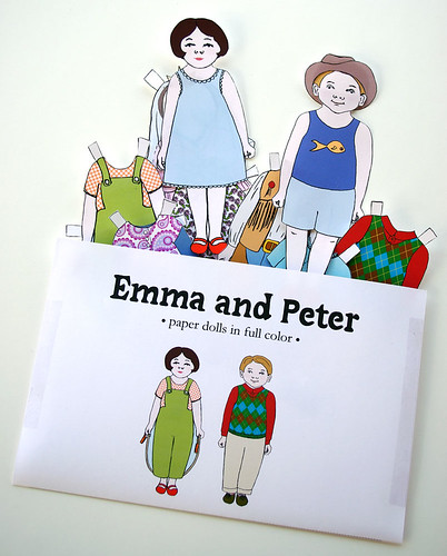 Emma and Peter Paper Dolls