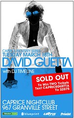 David Guetta at Caprice, Vancouver by HooplaAgency.com