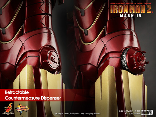 Iron Man 2 Mark IV detalle