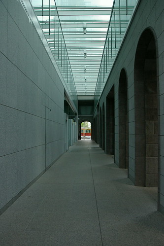 pastel corridor