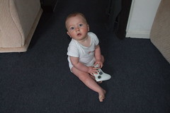 Thomas Playing Xbox
