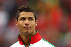 Portugal's striker Cristiano Ronaldo