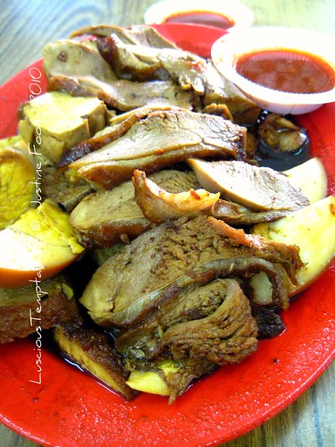 Teochew Braised Duck with Tofu and Hard Boiled Egg