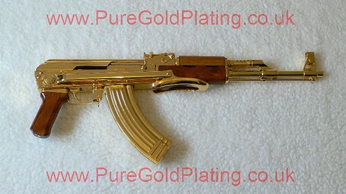 Gold Plated AK-47 i