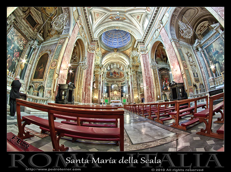 Roma - Trastevere - Santa María della Scala