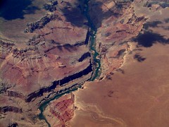 Grand Canyon from an airplane