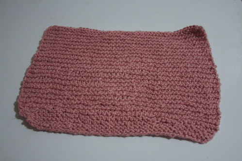My first knitting project