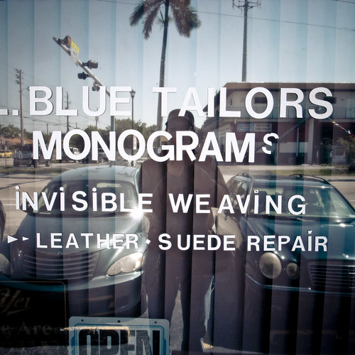 Blue Tailor Monograms, Miami 2010