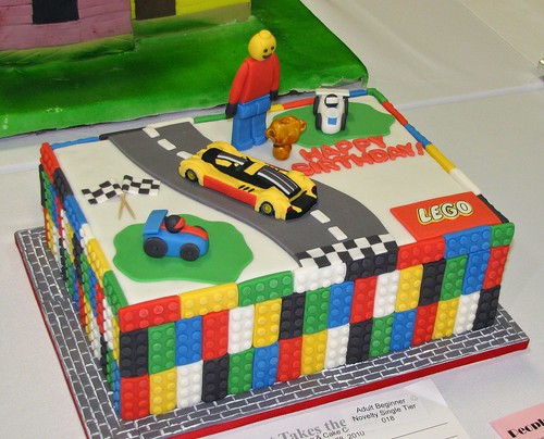 Lego Themed Birthday Cake by Veronica Peralta