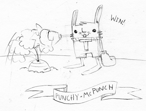 punchy sketch