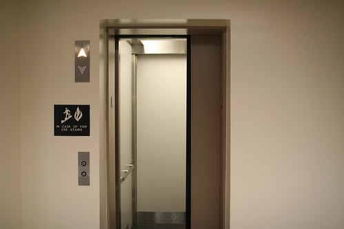 Elevator Doors Opening