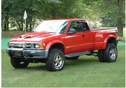 Re 2 door s10 blazer dually any pics A quick Google search got me these 