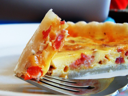 mexican cheese and bacon quiche tart - 45