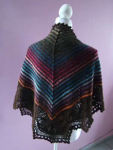 Mom's Andrea's shawl