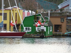 Maison flottante à Grandville Island