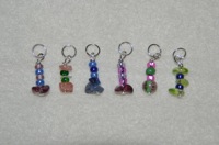 Beaded Stitch Markers - Set of 6