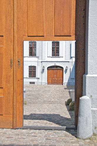 A door in a door, leading to a door by Mark Heine Photos