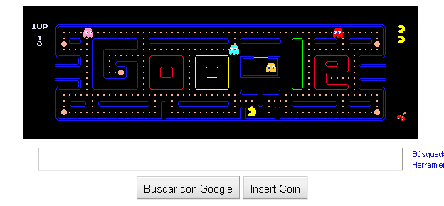 Google celebra el 30º Aniversario de Pac-Man