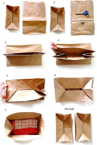 origami paper bag