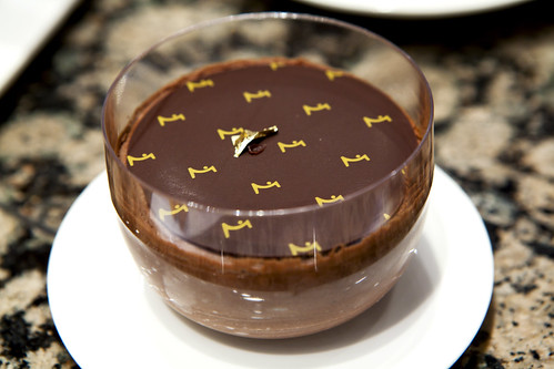 The just debut dessert: Chocolate mousse