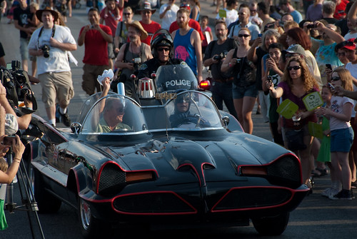 Batmobile drives up by austintexgov on Flickr