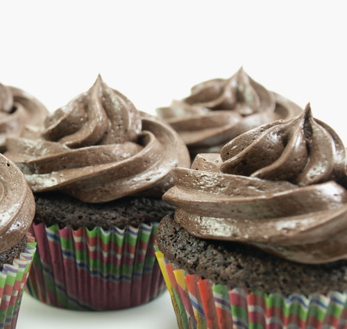 Chocolate Cardamom Cupcakes with Chocolate Cream Cheese Frosting