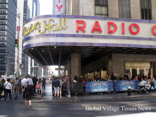 2010 US Open Casting Call at Radio City Music Hall - GVTNews.com
