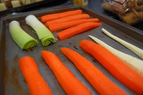 Carrots, Leeks and Parsnips