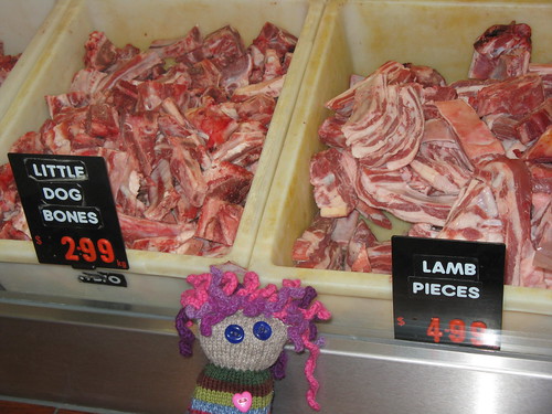 swatchy c in the meat department