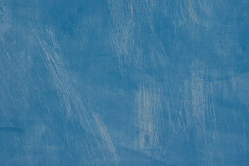 Texture: Metal Painted Blue with White Scratches