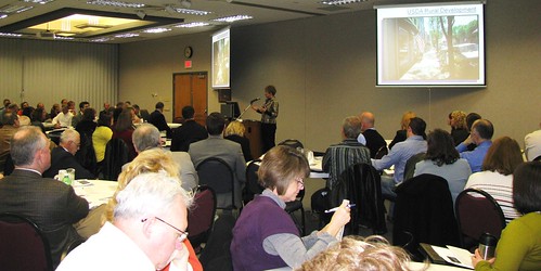 A full house of people from all over Southern Illinois joined Rural Development and other organizations to learn about the opportunities provided by ARRA.