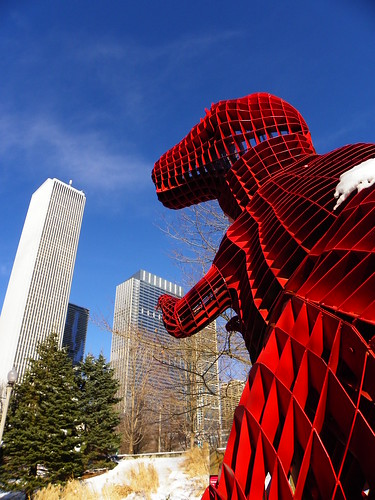 Chicago Millenium Park Chinesee Sculpture