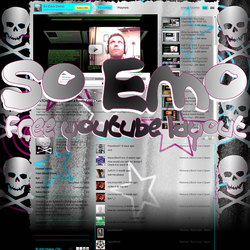 Backgrounds For Youtube Profiles. So Emo YouTube Background