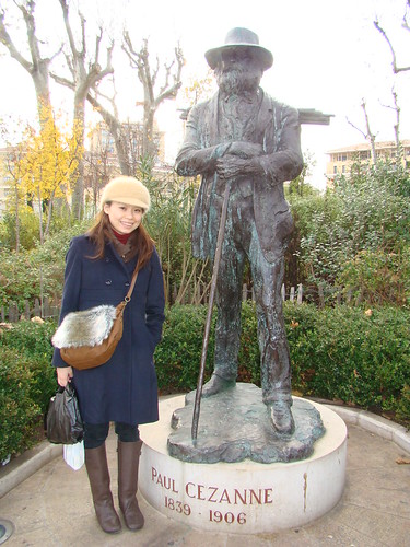 塞尚雕像_Aix en Provence普羅旺斯艾克斯