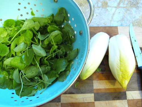 watercress and endive