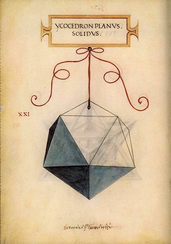 005-Icosaedro-De Divina Proportione 1509-Luca Pacioli