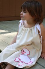 Poodle Skirt Style Pillowcase Dress