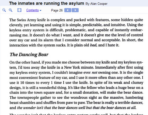 The Dancing Bear | The inmates are running the asylum | Alan Cooper