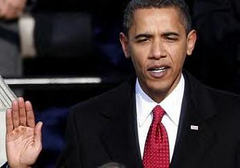 President Obama Sworn In, Jan 20, 2009