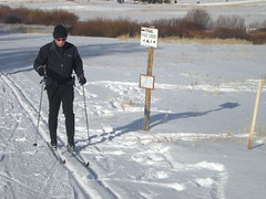 Mike N. Skiing at Snow Mountain Ranch