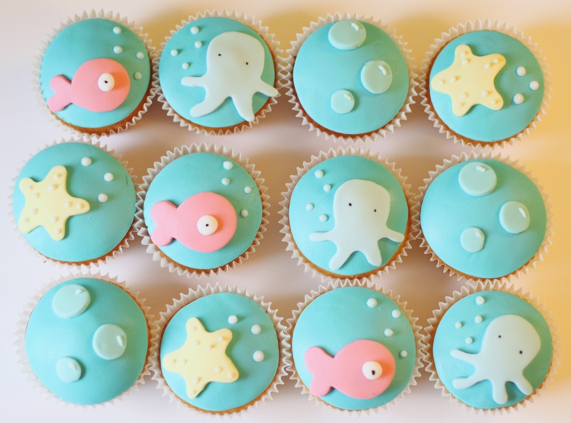 under the sea cupcakes