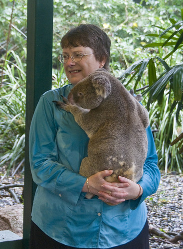 Kathy and Koala by LeoNot, on Flickr