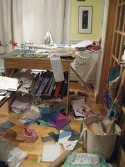 my sewing space is a mess... AGAIN!!!