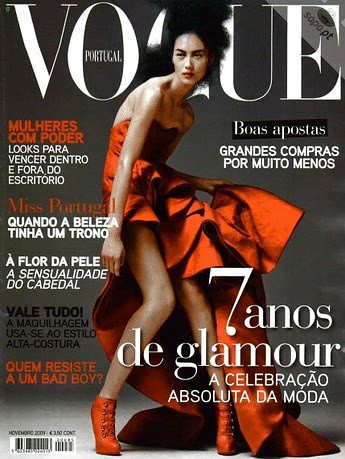 Liu Wen for Vogue Portugal(November 2009)