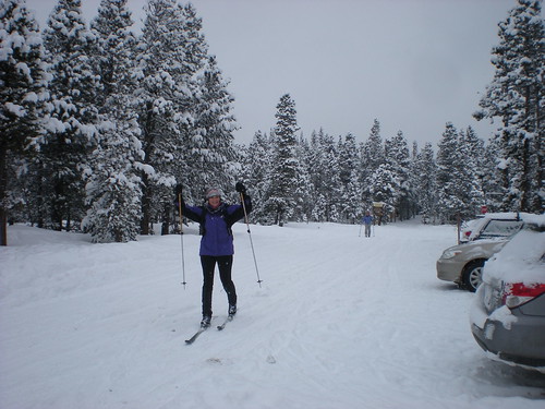 Kat Celebrates a Lovely 9 Mile Ski