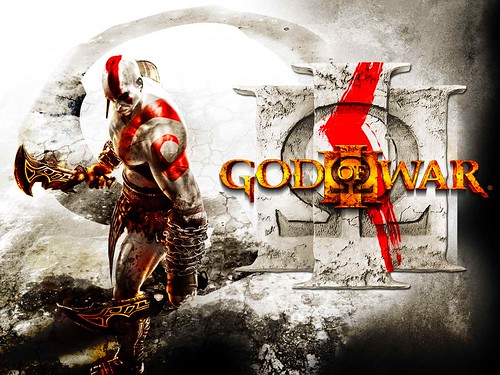 god of war 3 wallpaper. God Of War 3 Logo Wallpaper