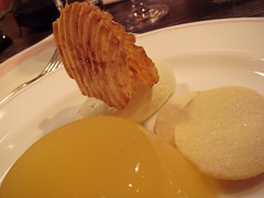 Bramley And Cox Apple Jelly with Cream, Corrugated Apple and Shortbread